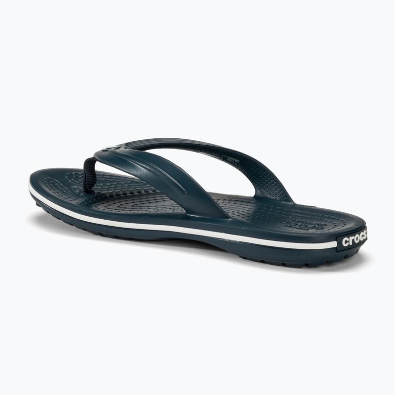 Japonki dziecięce Crocs Crocband Flip navy 3
