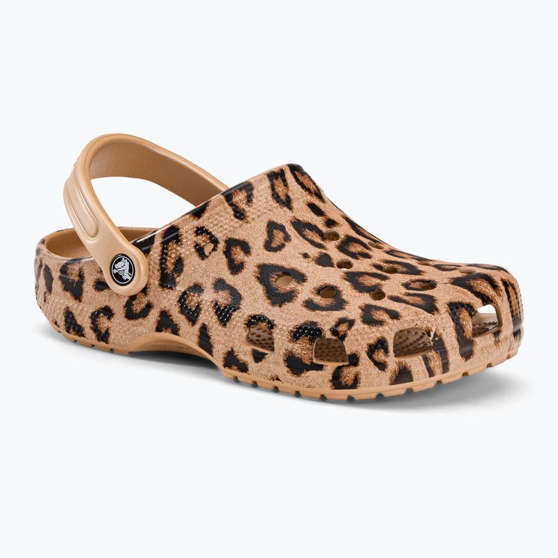 Klapki Crocs Classic Printed Clog leopard/gold 2