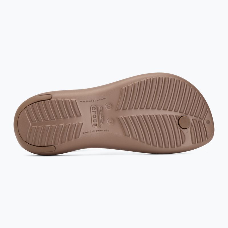 Japonki damskie Crocs Sexi Flip bronze 4