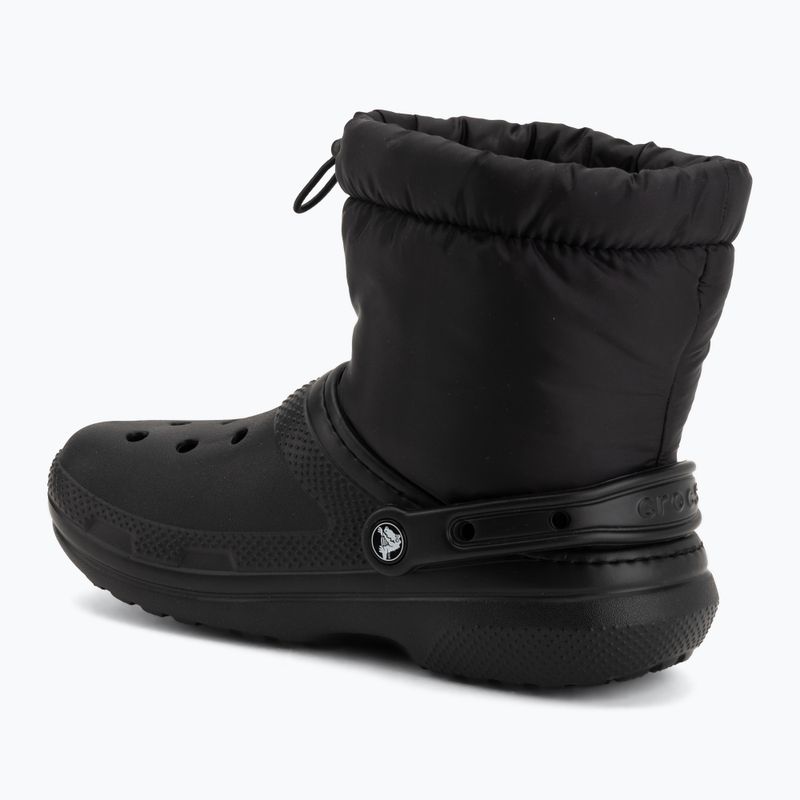 Śniegowce Crocs Classic Lined Neo Puff Boot black/black 3