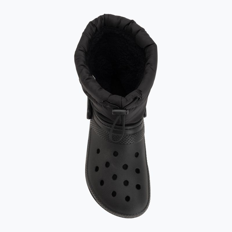 Śniegowce Crocs Classic Lined Neo Puff Boot black/black 5