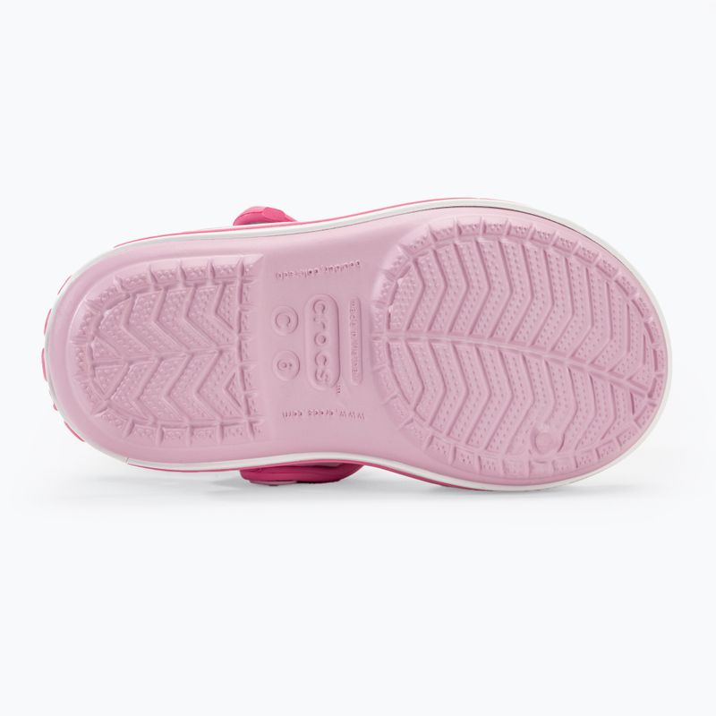 Sandały dziecięce Crocs Crocband Sandal Kids ballerina pink 4