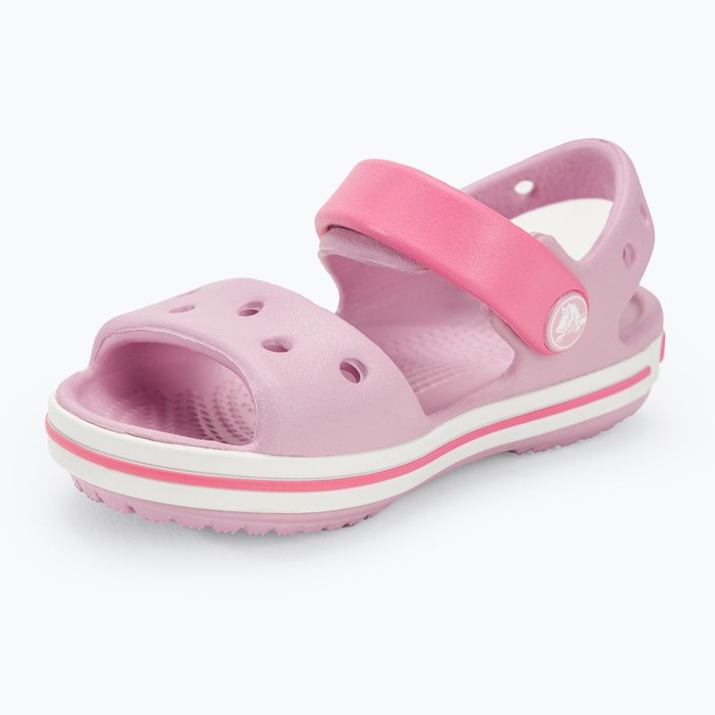 Sandały dziecięce Crocs Crocband Sandal Kids ballerina pink 7