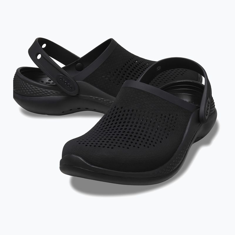 Klapki Crocs LiteRide 360 Clog black/black 14