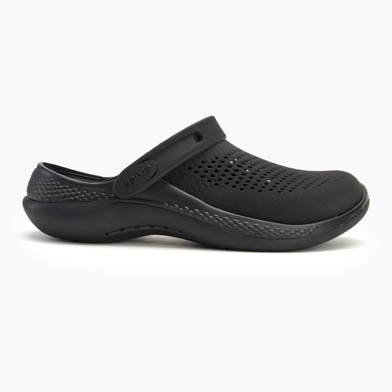 Klapki Crocs LiteRide 360 Clog black/black 3