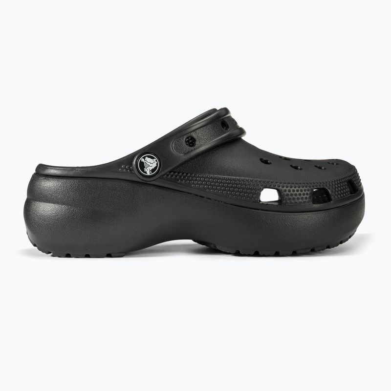 Klapki damskie Crocs Classic Platform Clog black 3