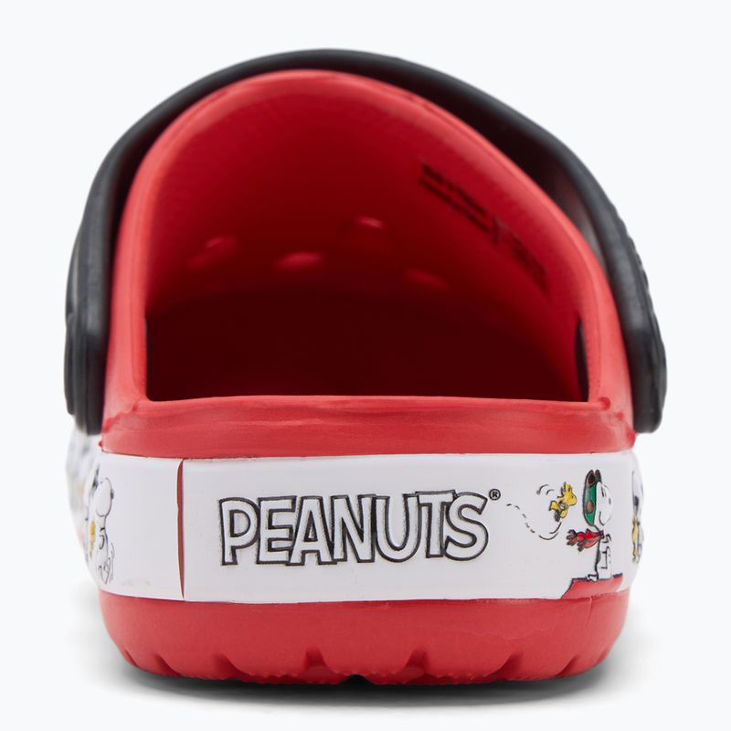 Klapki dziecięce Crocs Fun Lab Snoopy Woodstock Clog Toddler flame 7