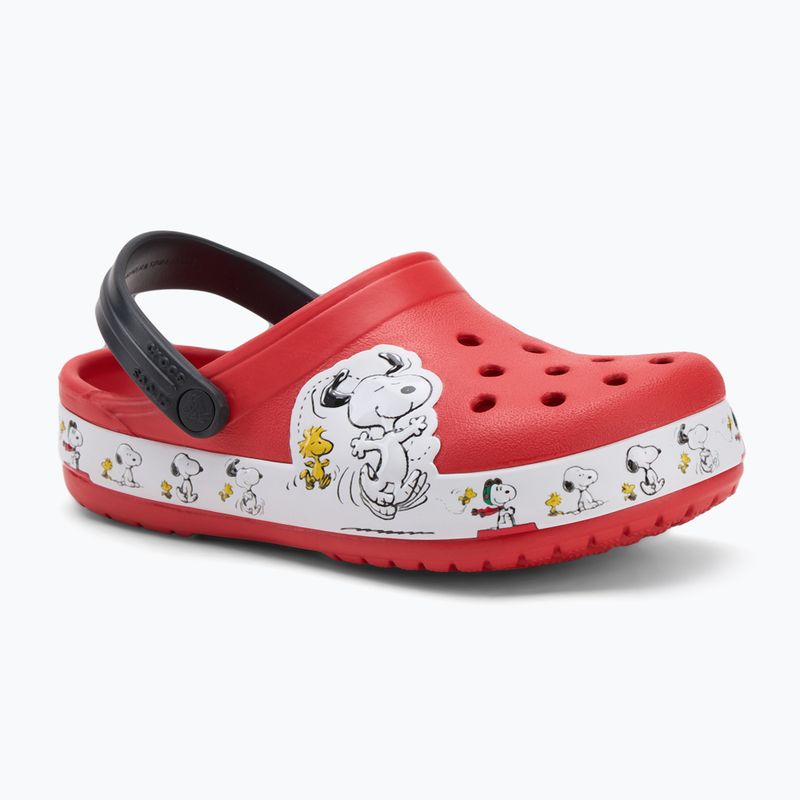 Klapki dziecięce Crocs Fun Lab Snoopy Woodstock Clog Kids flame 2