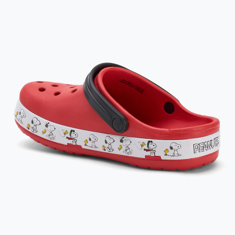 Klapki dziecięce Crocs Fun Lab Snoopy Woodstock Clog Kids flame 4