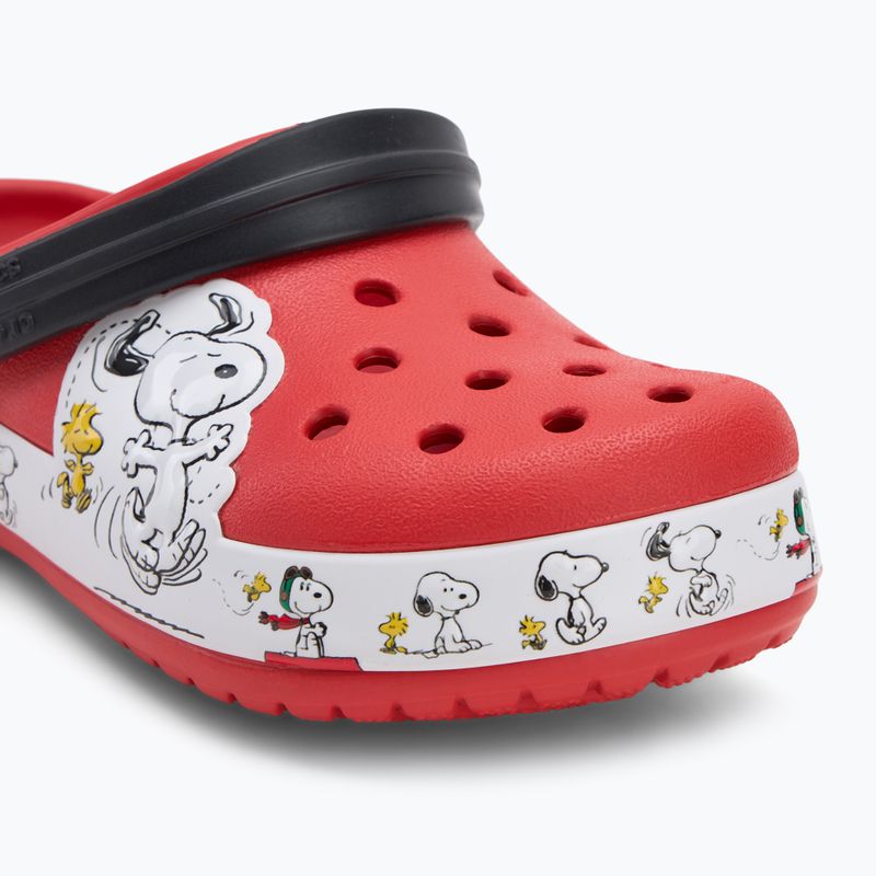 Klapki dziecięce Crocs Fun Lab Snoopy Woodstock Clog Kids flame 8