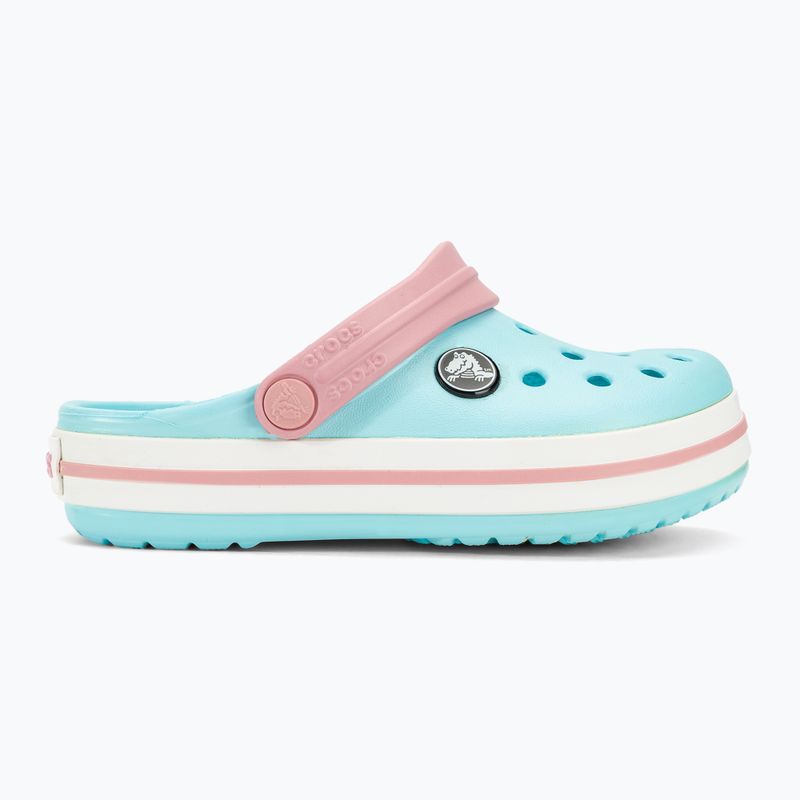 Klapki dziecięce Crocs Crocband Clog Toddler ice blue/white 3