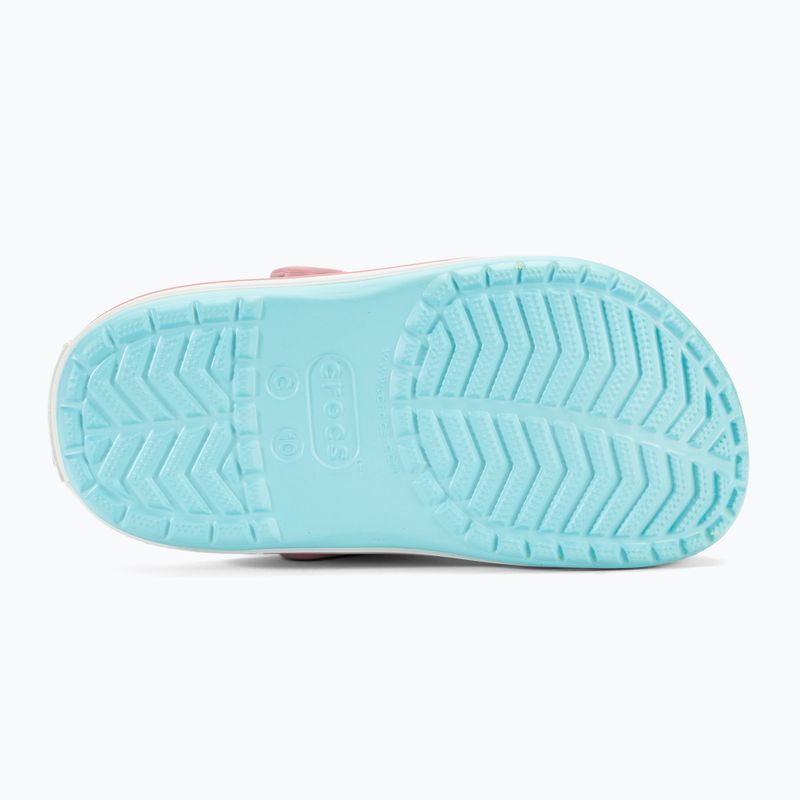 Klapki dziecięce Crocs Crocband Clog Toddler ice blue/white 6