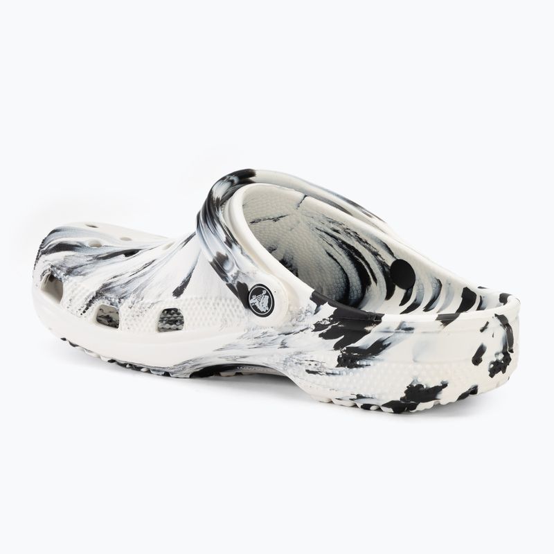 Klapki Crocs Classic Marbled Clog white/multi 4