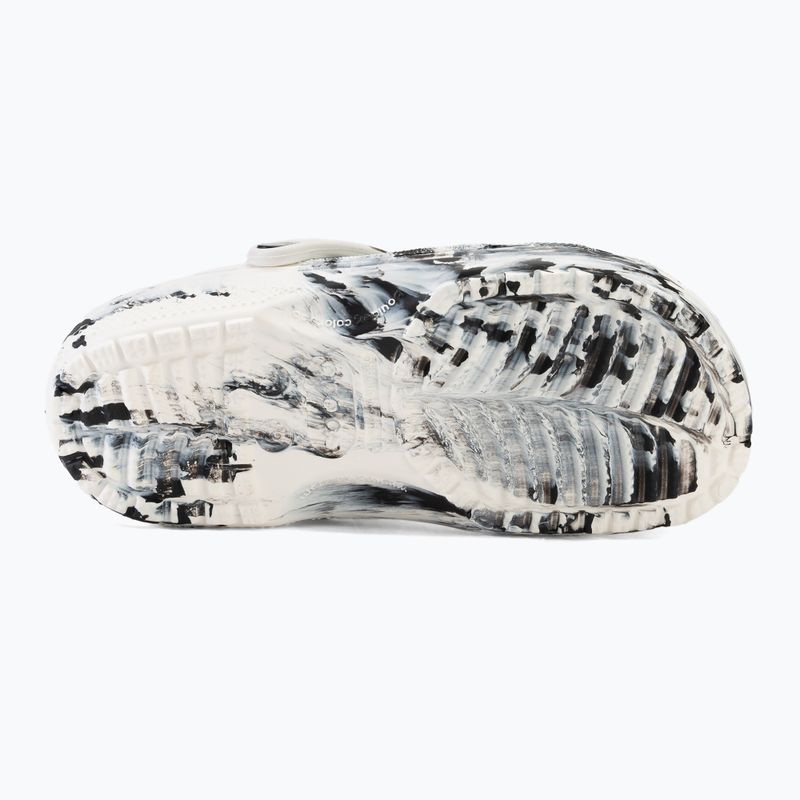 Klapki Crocs Classic Marbled Clog white/multi 5