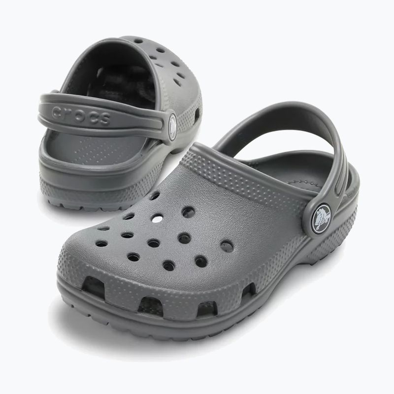 Klapki dziecięce Crocs Classic Clog Toddler slate grey 6