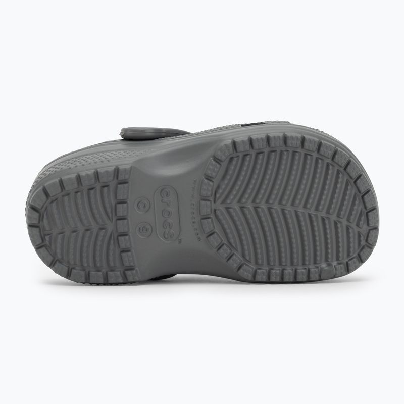 Klapki dziecięce Crocs Classic Clog Toddler slate grey 5