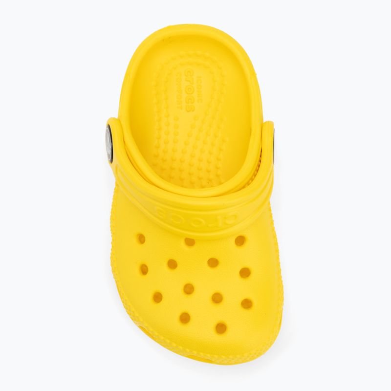 Klapki dziecięce Crocs Classic Clog Toddler lemon 6