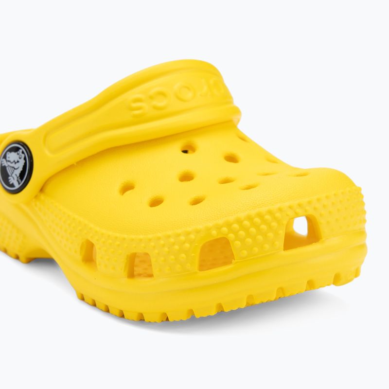 Klapki dziecięce Crocs Classic Clog Toddler lemon 8