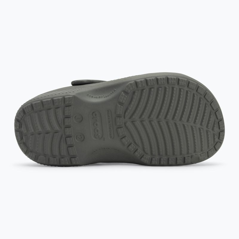 Klapki dziecięce Crocs Classic Clog Kids slate grey 5