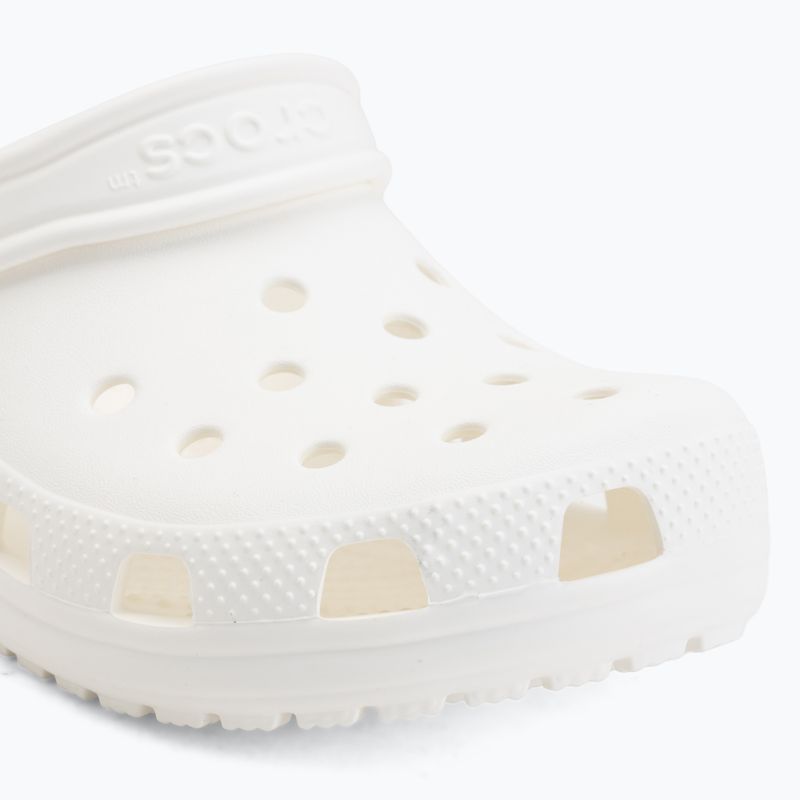 Klapki dziecięce Crocs Classic Clog Kids white 8