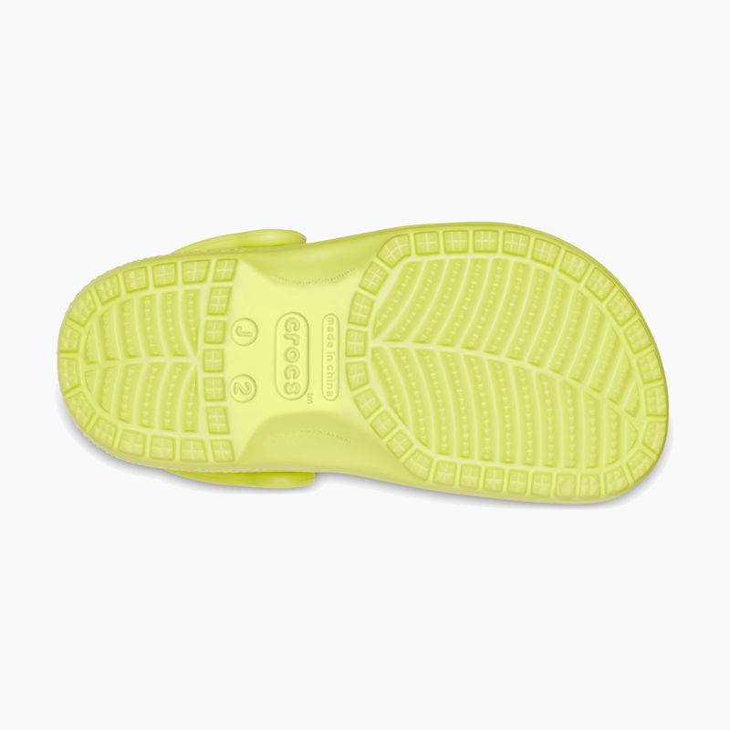 Klapki dziecięce Crocs Classic Clog Kids lemon 4