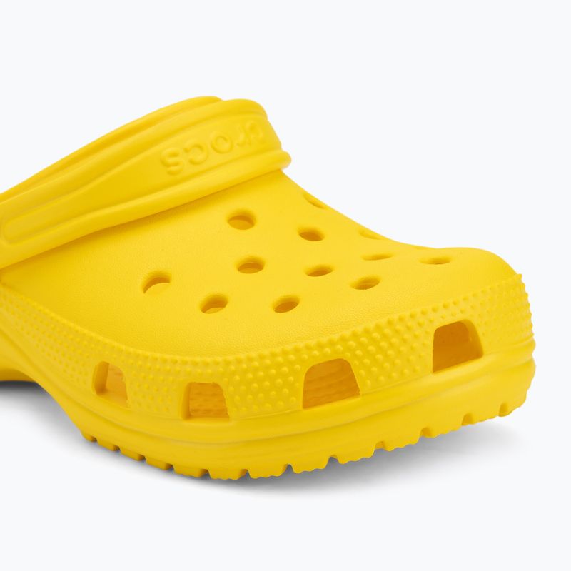 Klapki dziecięce Crocs Classic Clog Kids lemon 8