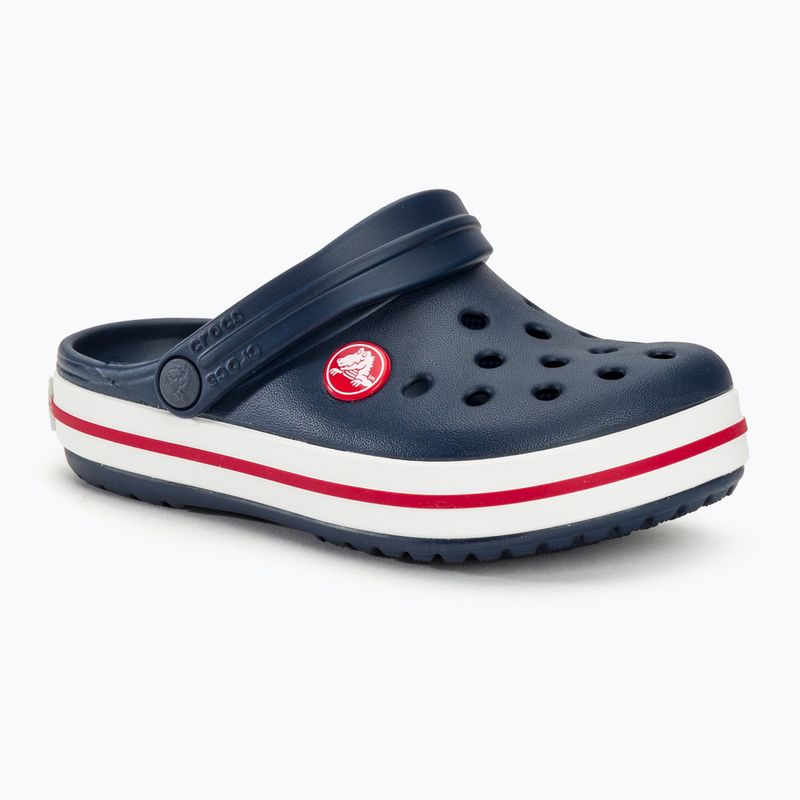 Klapki dziecięce Crocs Crocband Clog Toddler  navy/red