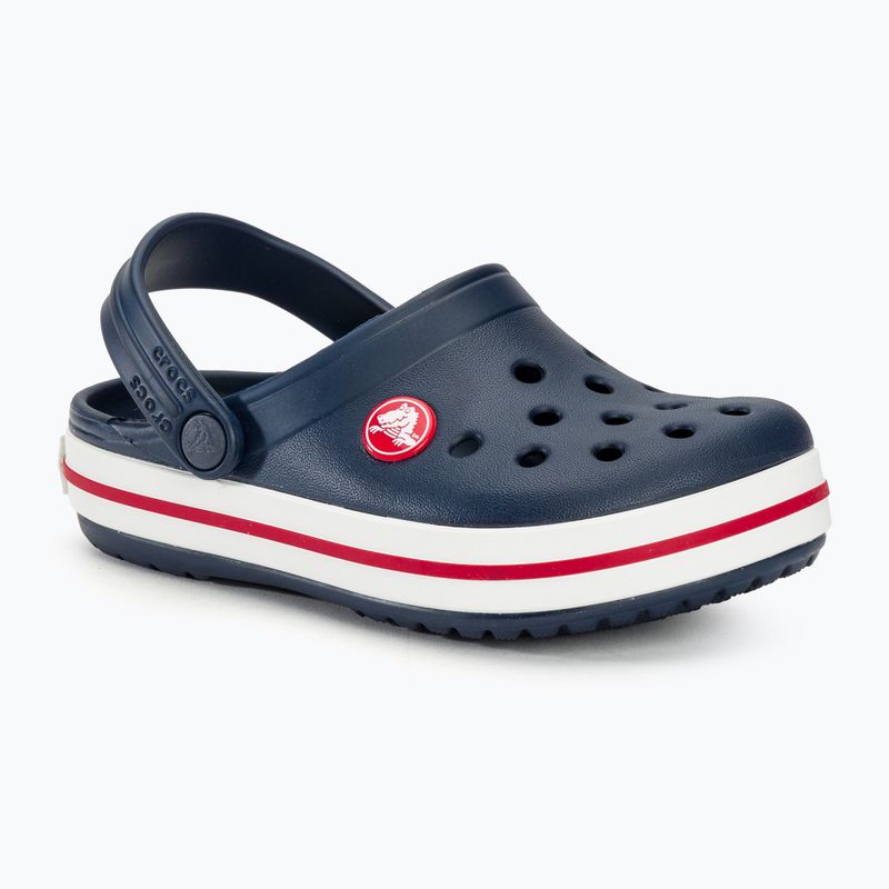 Klapki dziecięce Crocs Crocband Clog Toddler  navy/red 2