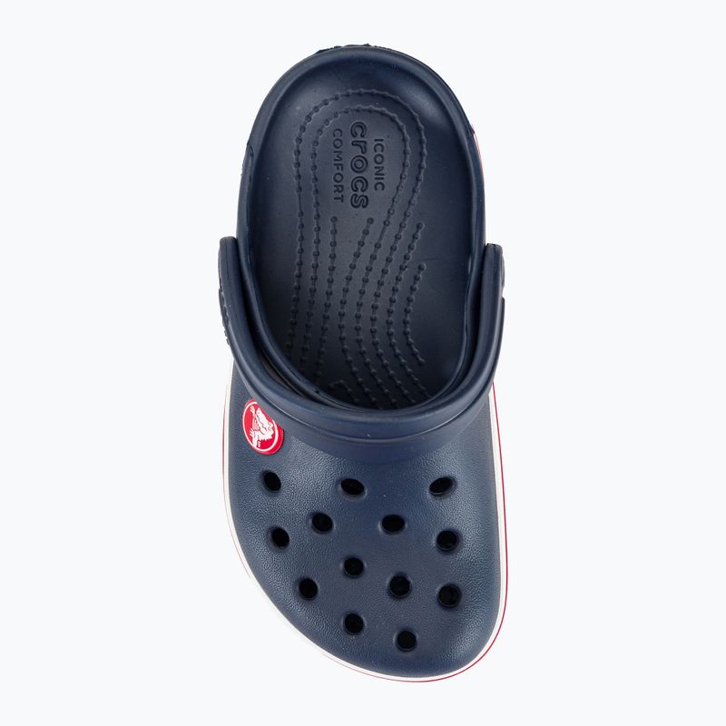 Klapki dziecięce Crocs Crocband Clog Toddler  navy/red 7