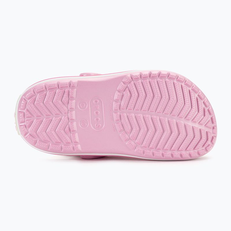 Klapki dziecięce Crocs Crocband Clog Toddler ballerina pink 6