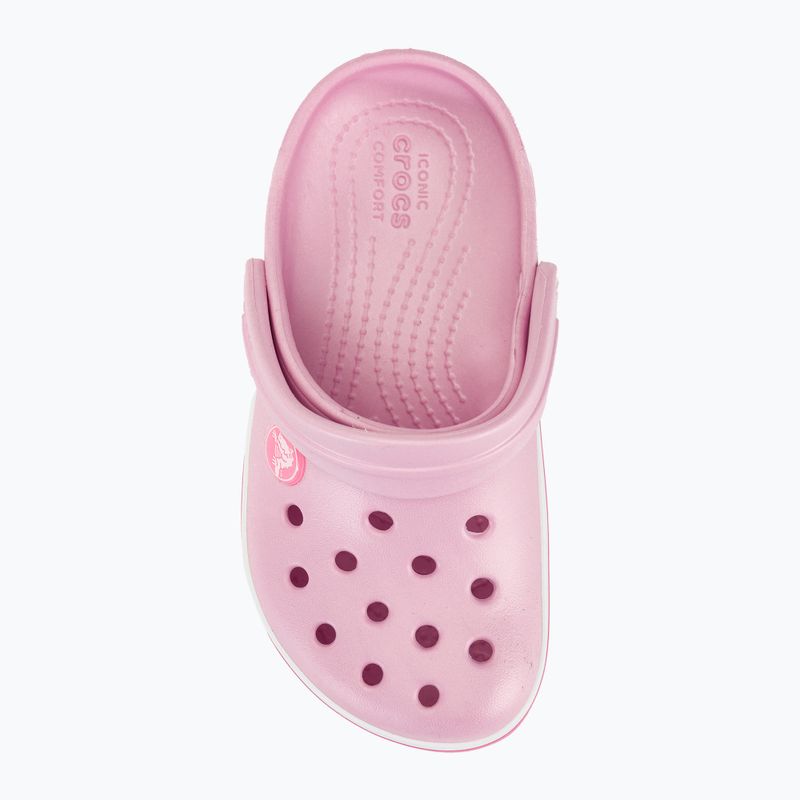 Klapki dziecięce Crocs Crocband Clog Toddler ballerina pink 7