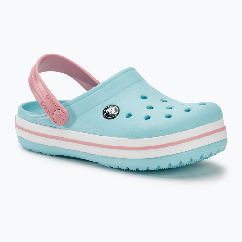 Klapki dziecięce Crocs Crocband Clog Kids ice blue/white 2