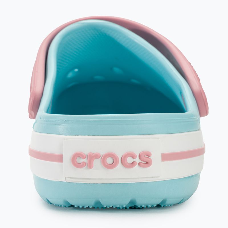 Klapki dziecięce Crocs Crocband Clog Kids ice blue/white 8