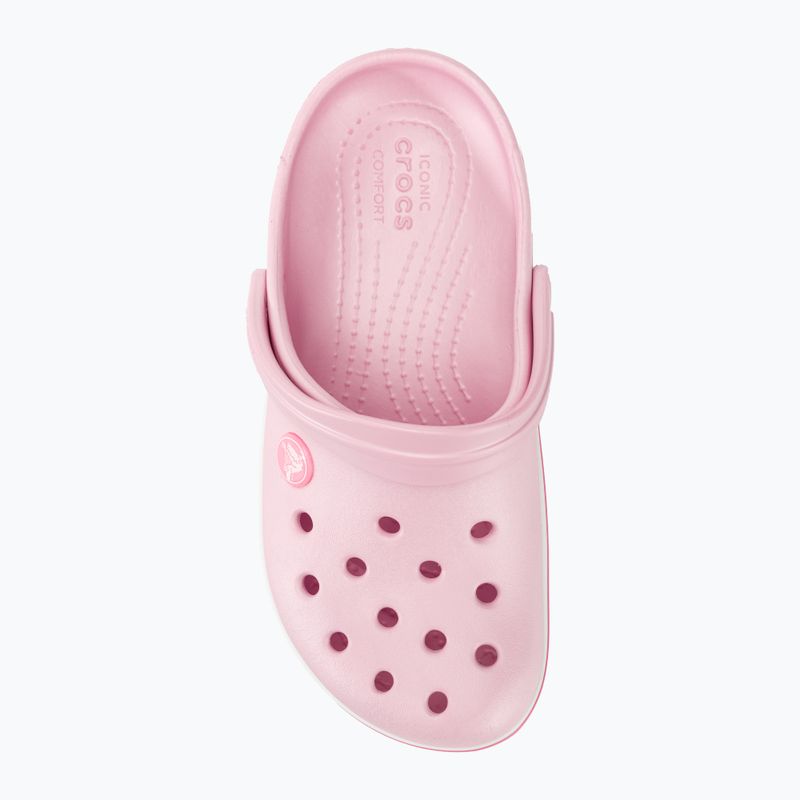 Klapki dziecięce Crocs Crocband Clog Kids ballerina pink 7