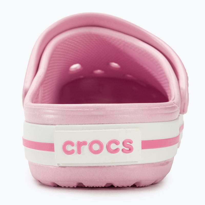 Klapki dziecięce Crocs Crocband Clog Kids ballerina pink 8