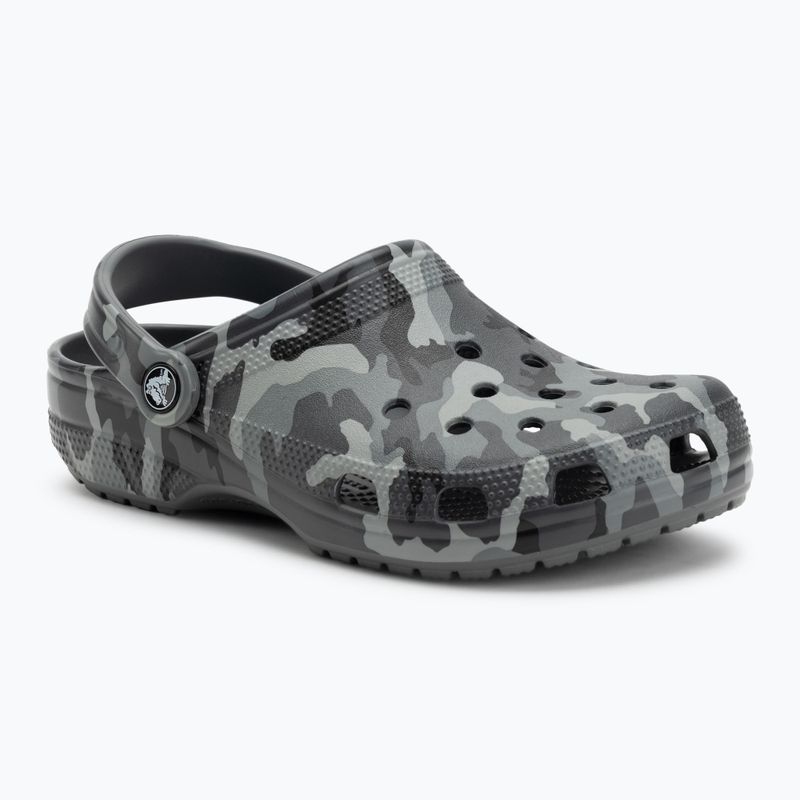 Klapki Crocs Classic Printed Camo Clog slate grey/multi 2