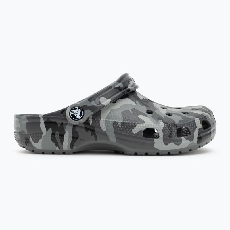 Klapki Crocs Classic Printed Camo Clog slate grey/multi 3