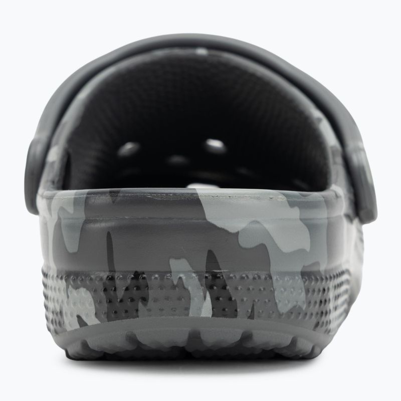 Klapki Crocs Classic Printed Camo Clog slate grey/multi 7