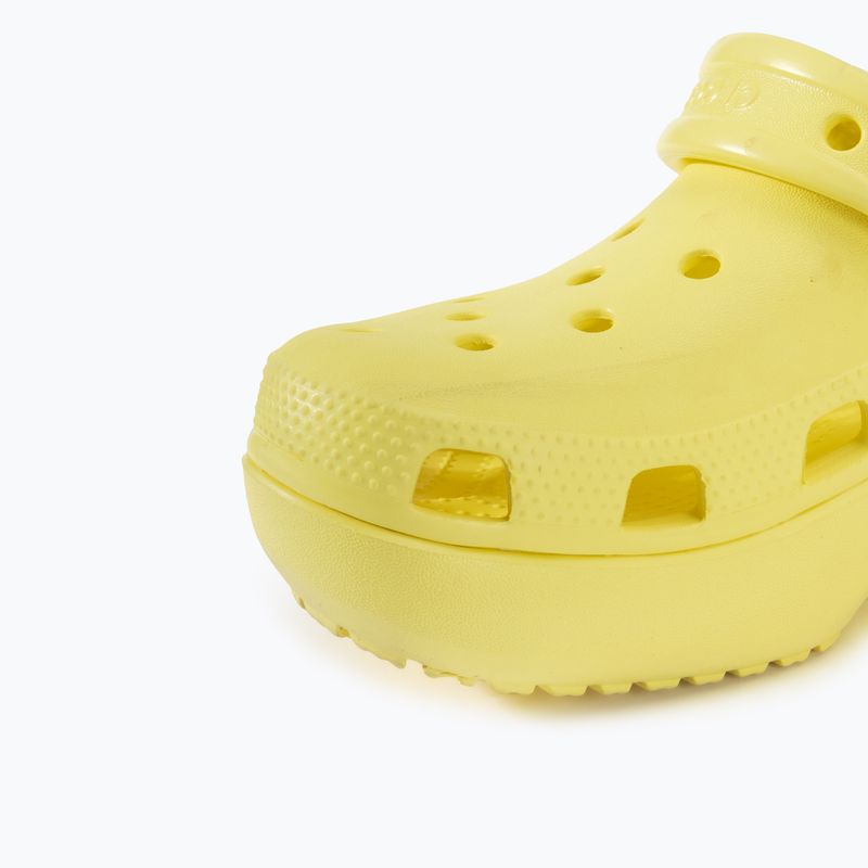 Klapki damskie Crocs Classic Platform Clog banana 8