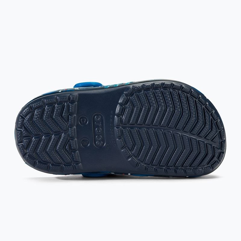 Klapki dziecięce Crocs Fun Lab Luke Skywalker Lights Clog navy 5