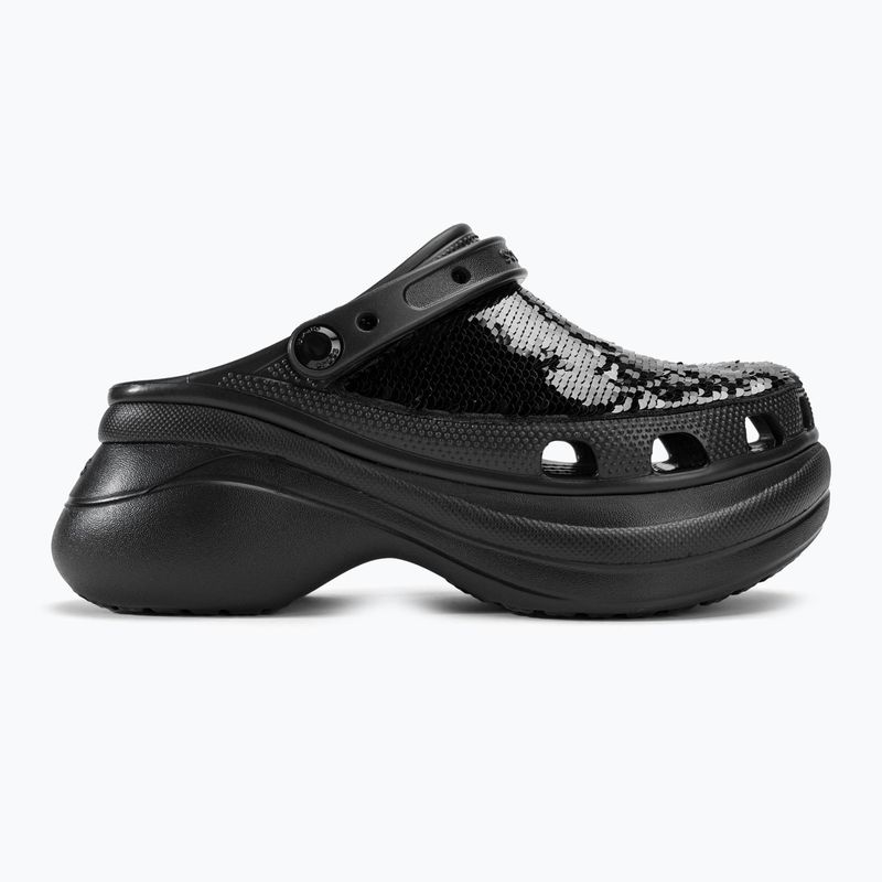 Klapki damskie Crocs Classic Bae Sequin black/multi 3