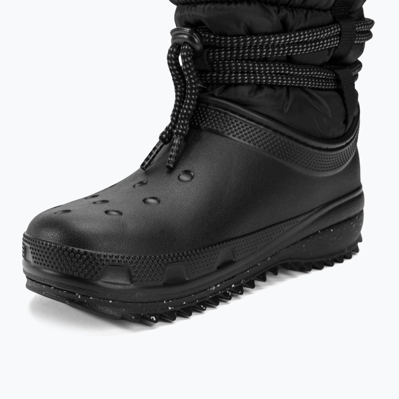 Śniegowce damskie Crocs Classic Neo Puff Luxe black 7