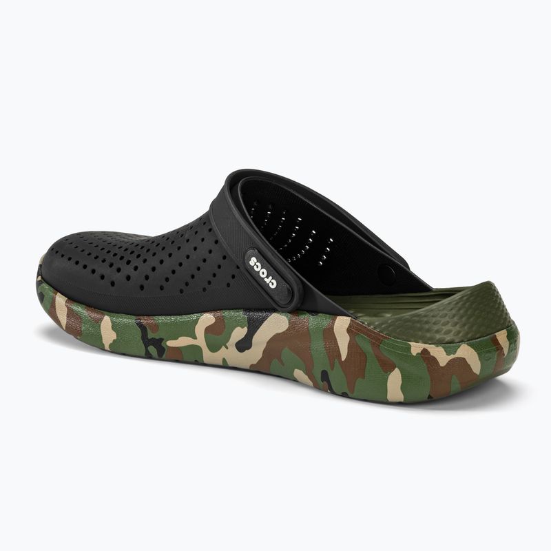 Klapki Crocs LiteRide Printed Camo Clog black/multi 4