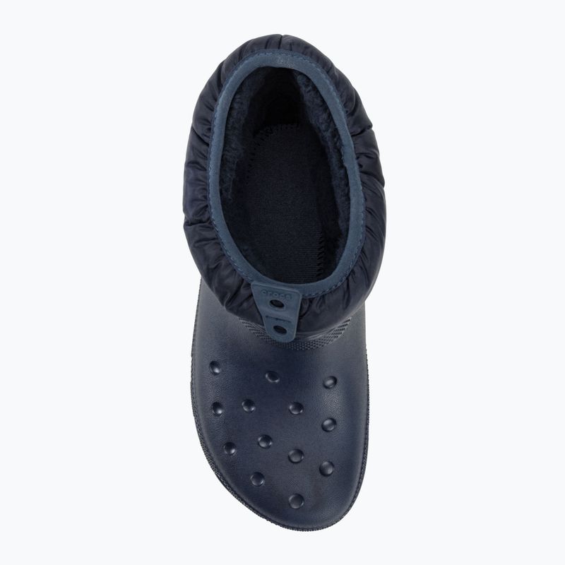 Śniegowce damskie Crocs Classic Neo Puff Shorty navy 5