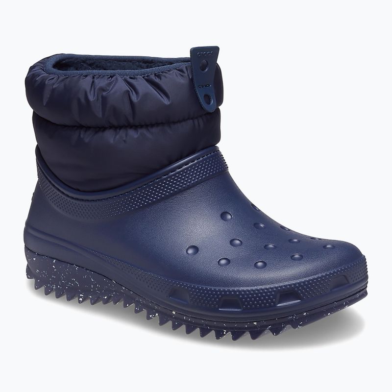 Śniegowce damskie Crocs Classic Neo Puff Shorty navy 8