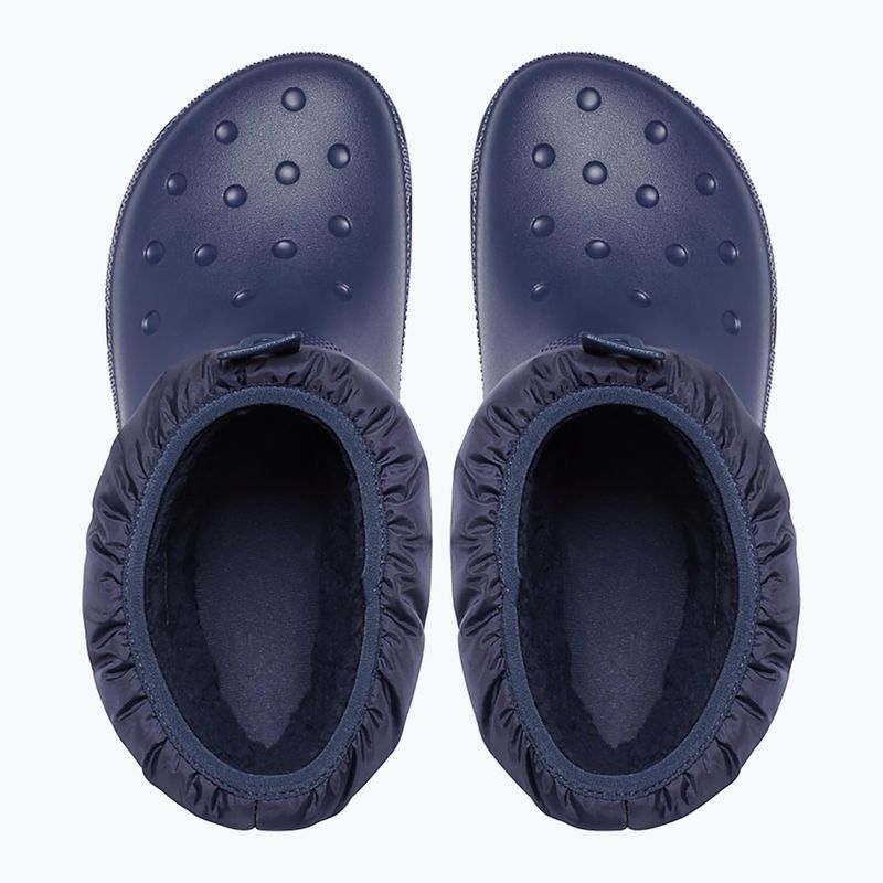 Śniegowce damskie Crocs Classic Neo Puff Shorty navy 11