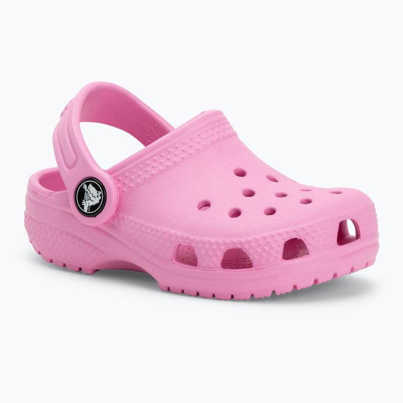 Klapki dziecięce Crocs Classic Clog Toddler taffy pink 2