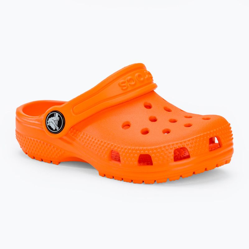 Klapki dziecięce Crocs Classic Clog Toddler orange zing