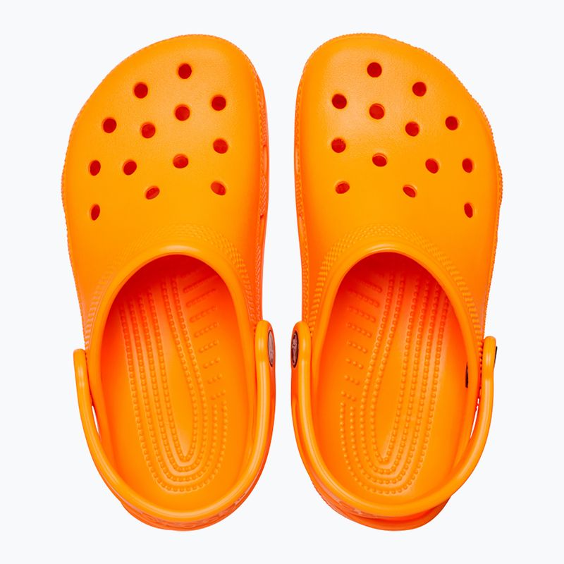 Klapki dziecięce Crocs Classic Clog Toddler orange zing 12