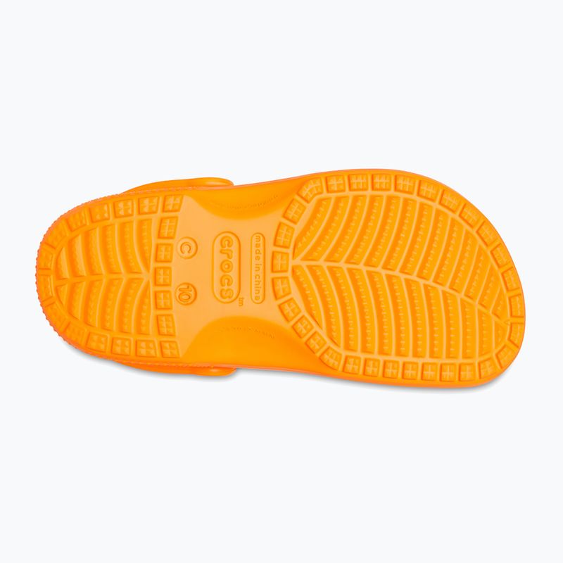 Klapki dziecięce Crocs Classic Clog Toddler orange zing 14